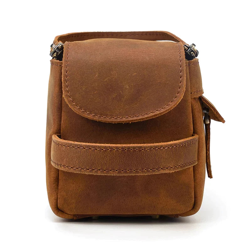 Dado Leather Dopp Kit | Handmade Leather Toiletry Bag 24Hr Smart